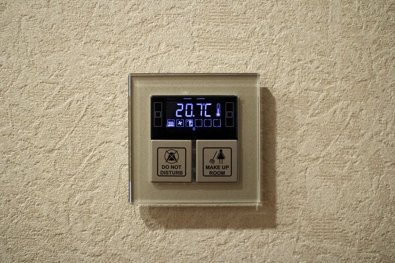 Orion Hotel Biskek Kültér fotó A digital thermostat